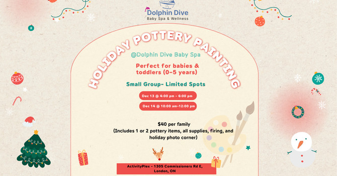 Holiday Pottery Painting