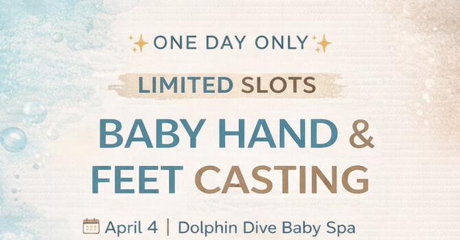 Baby Hand & Feet Casting Pop-Up