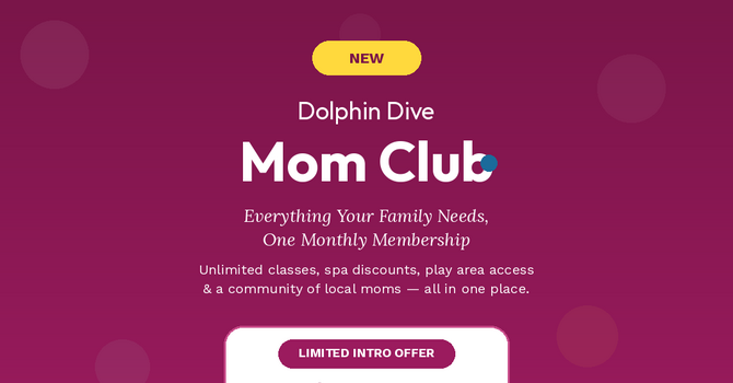Dolphin Dive Mom Club 