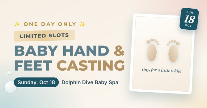 Baby Hand & Feet Casting Pop-Up